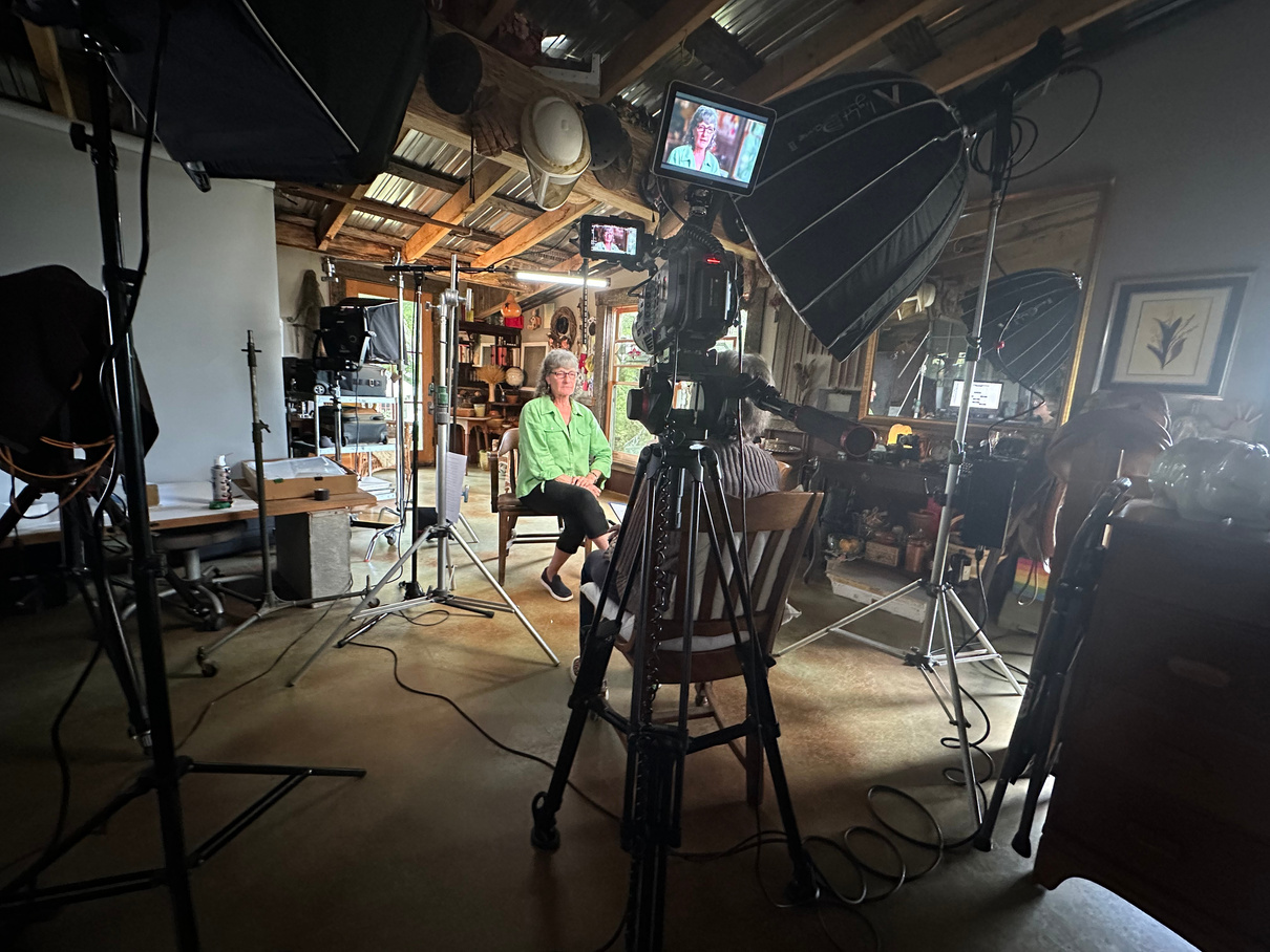 The Maryland Motion Pictures video production team shooting on location in Monkton, MD.